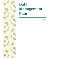 Data Management Plan